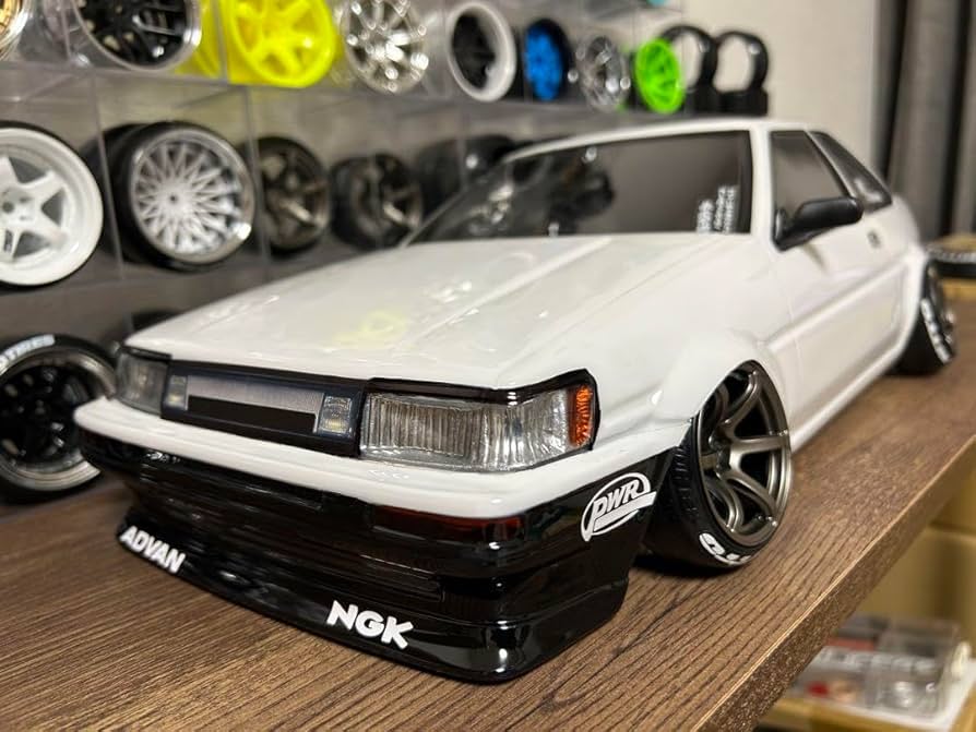 Amazon.co.jp: パンドラRC トヨタレビン AE86 2ドア ボディ 品