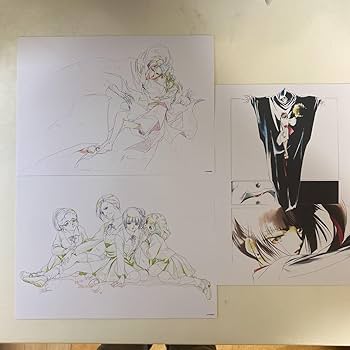 Amazon.co.jp: 垣野内成美 版画展限定 2023年 吸血姫美夕35周年 複製