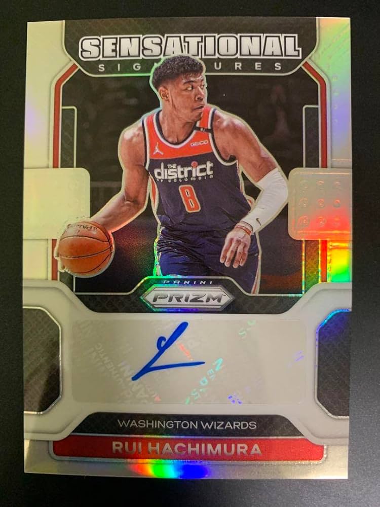 Amazon.co.jp: NBAカード 21-22 prizm silver 八村塁 サインカード