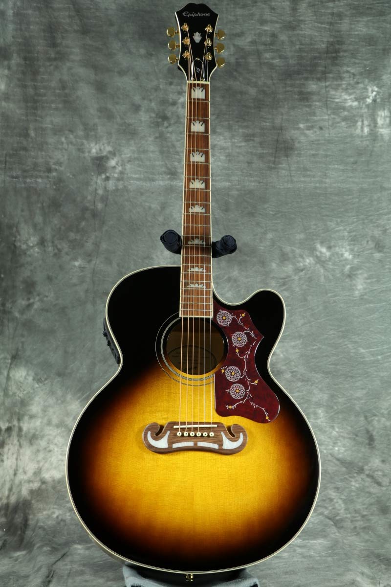 Amazon.co.jp: Epiphone/J-200EC Studio VS (Vintage Sunburst) (EJ