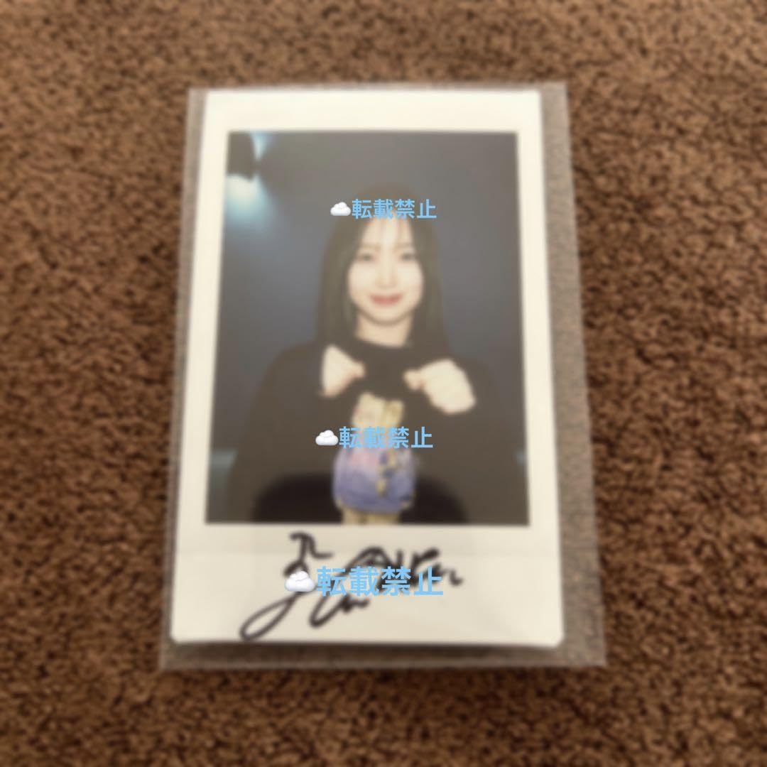未公開 DKB LUNE ルン ソンミン 直筆サイン入りチェキ ポラロイド 未