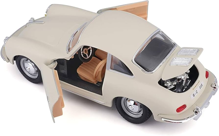 Amazon | Bburago（ブラーゴ） 1/24 ポルシェ 356B クーペ 1961