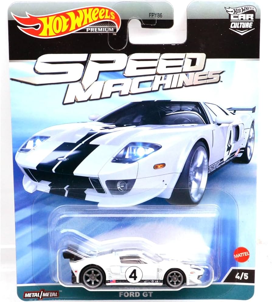 Amazon | MATTEL HOTWHEELS 1:64SCALE SPEED MACHINES - FORD GT