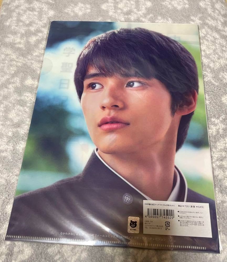 Amazon.co.jp: 中学聖日記 クリアファイル 正規品 有村架純 岡田健史