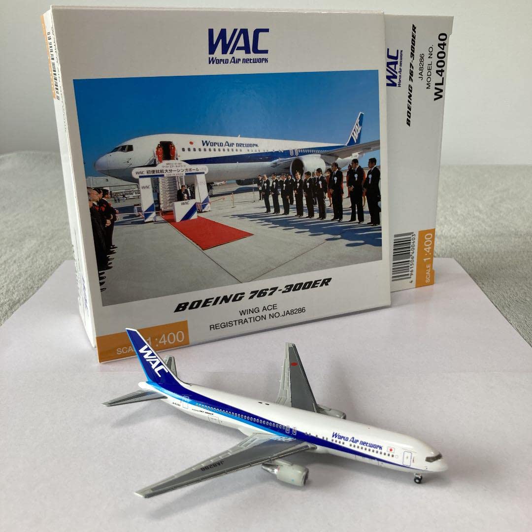 Amazon.co.jp: ダイキャストプレーン ANA WAC B767-300ER ワールドエア