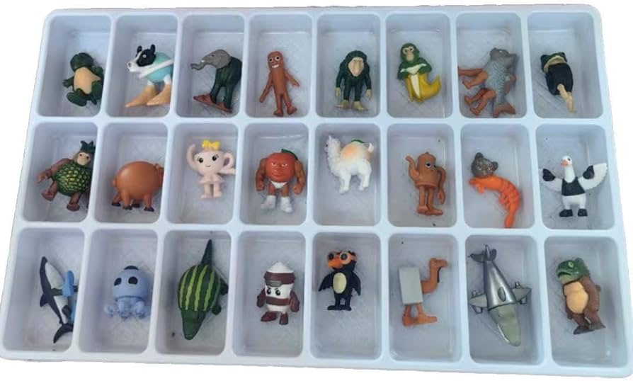 Amazon.co.jp: トゥントゥントゥンサフール 24セット ミニフィギュア