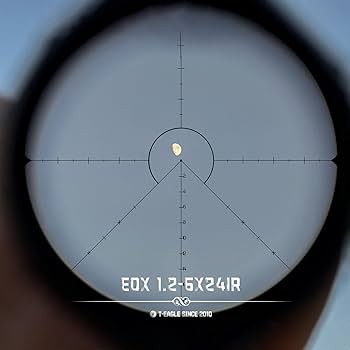 Amazon.co.jp: T-EAGLE ライフルスコープ EOX1.2-6x24IR可変倍率