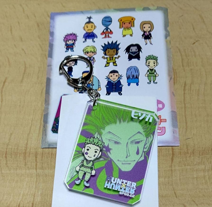 Amazon.co.jp: ヒソカ シックアクリルキーホルダー／ジャンプフェスタ