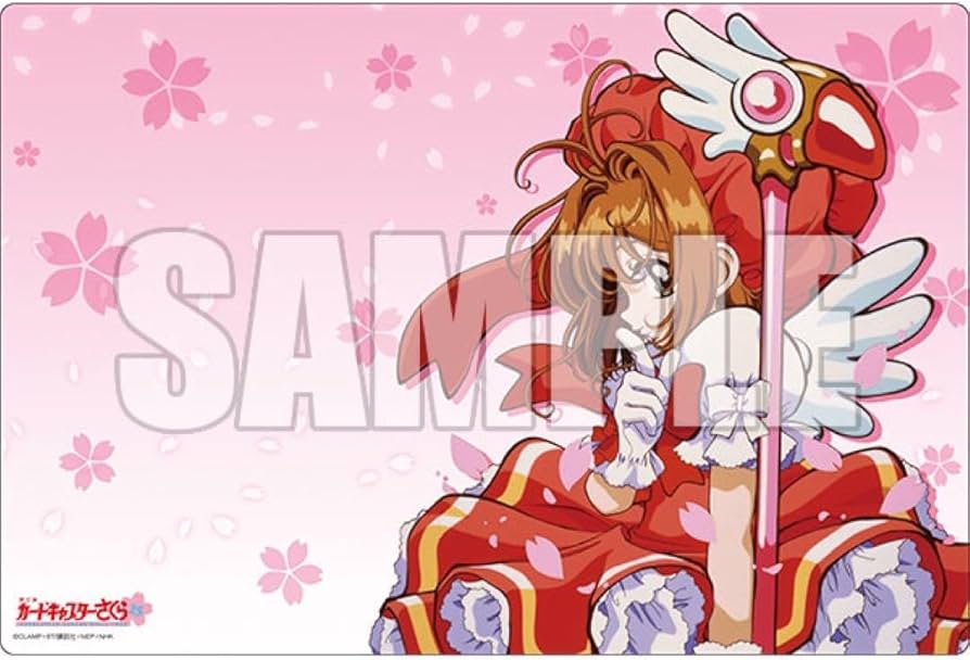 Amazon.co.jp: カードキャプターさくら 木之本桜 プレイマット ラバー