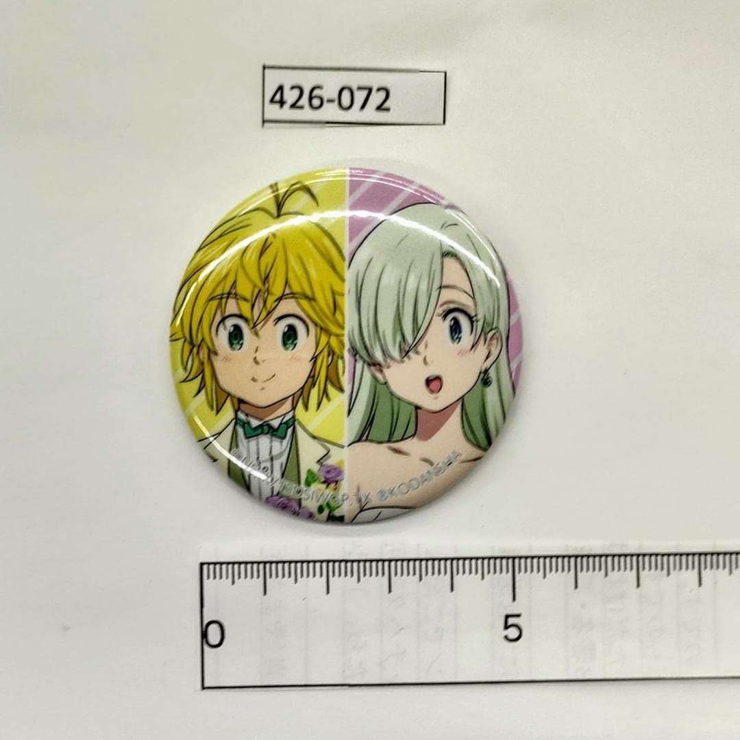 Amazon | メリオダス＆エリザベスリオネス 「七つの大罪 神々の逆鱗 缶