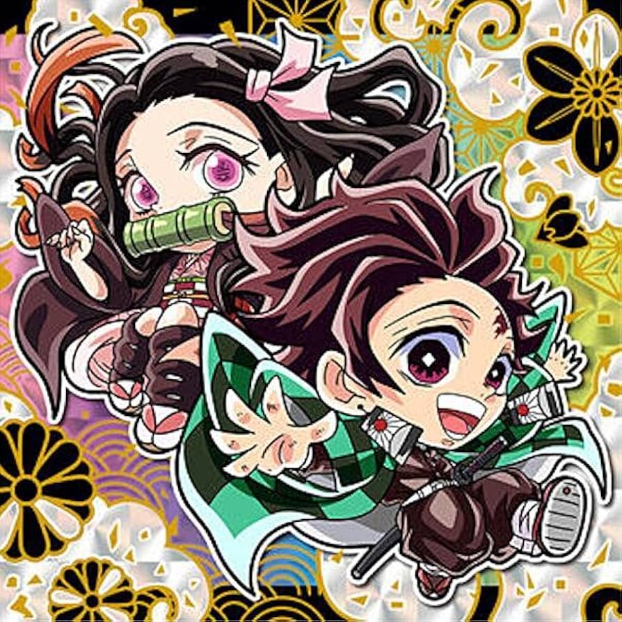 Amazon.co.jp: 【鬼滅6-01 炭治郎＆禰豆子 (極レア)】 にふぉるめー