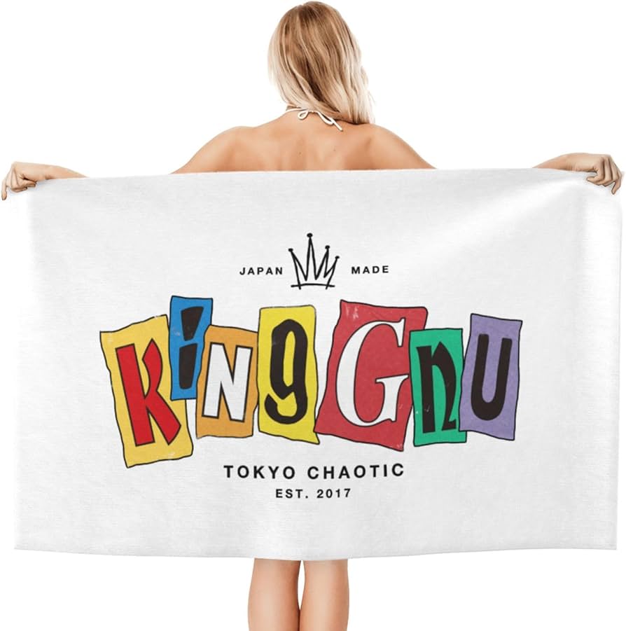 Amazon｜King Gnu キングヌー6 マイクロファイバー バスタオル 大判