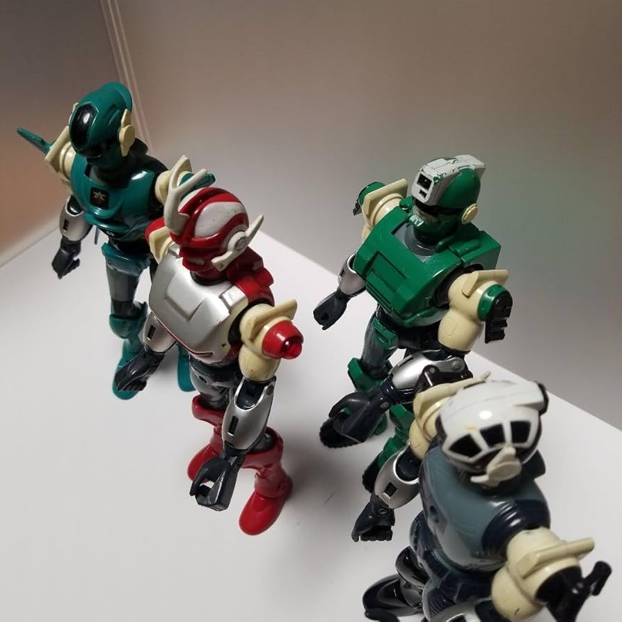 Amazon.co.jp: 電脳警察サイバーコップ フィギュア4体 : おもちゃ