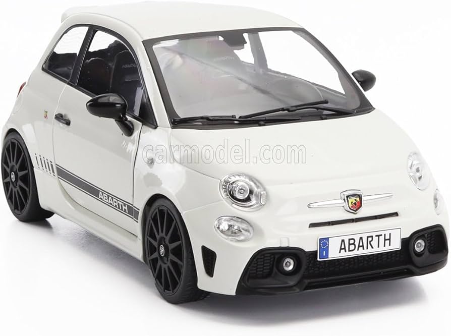 Amazon.co.jp: ミニカー 1/18 フィアット 500 アバルト SOLIDO 1/18