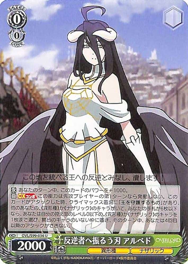 Amazon.co.jp: ヴァイスシュヴァルツ オーバーロード Vol.2 反逆者へ