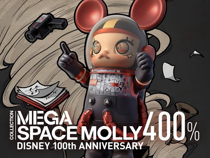 Amazon.co.jp: POP MART MEGA コレクション 400％ SPACE MOLLY DISNEY