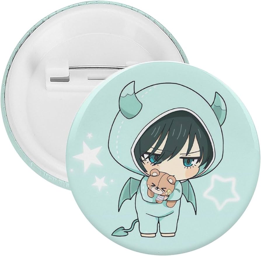 Amazon.co.jp: ブルーロック 糸師 凛 缶バッジ ばね針式 同人グッズ