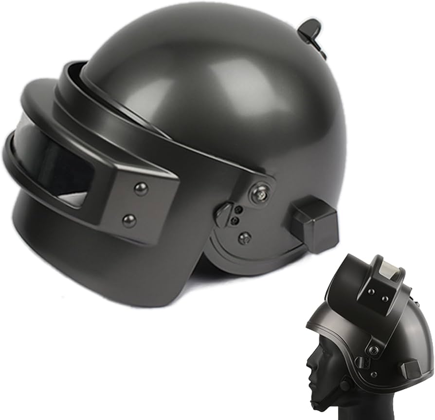 Amazon.co.jp: コスプレ道具 PUBG レベル3 ヘルメット 仮面 マスク