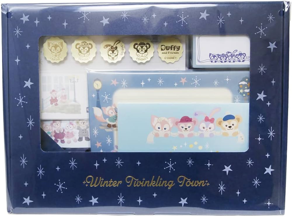 Amazon.co.jp: ダッフィー＆フレンズ レターセット ウィンター