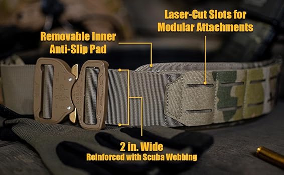 Amazon.com: Condor Elite - LCS Cobra Gun Belt Black, XS : Clothing