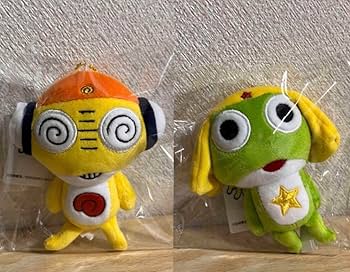 Amazon.co.jp: セット ケロロ 軍曹 クルル むにゅぐるみ マスコット