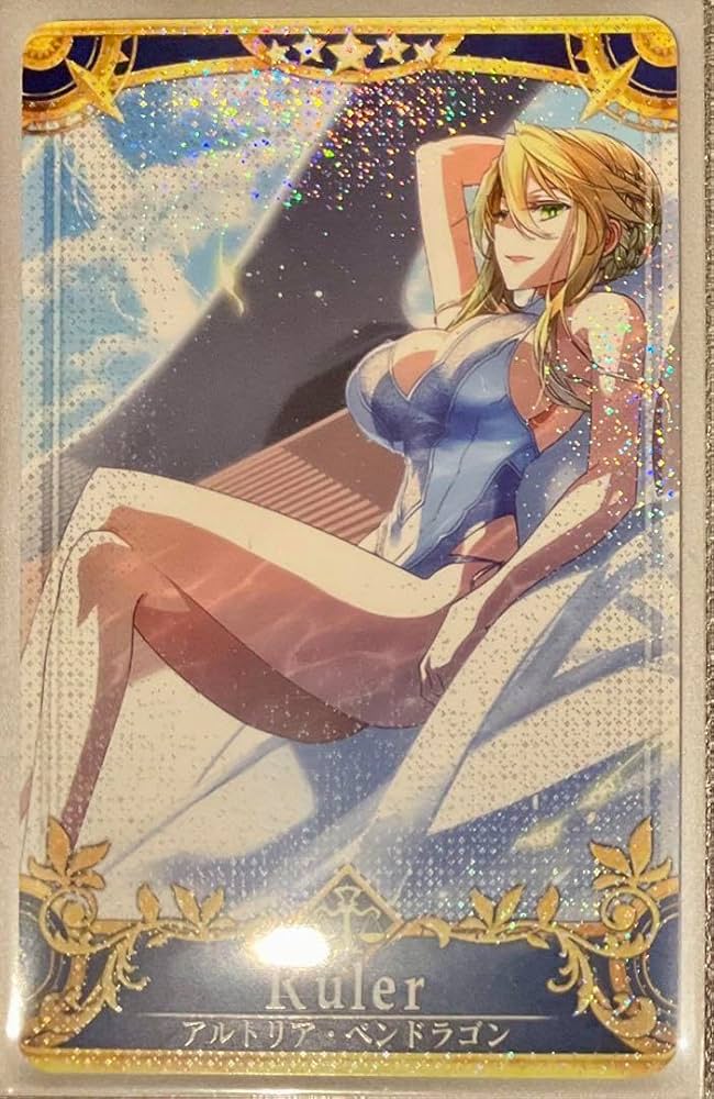 Amazon.co.jp: FGO アーケード アルトリア バニ上 フェイタル 最終再臨