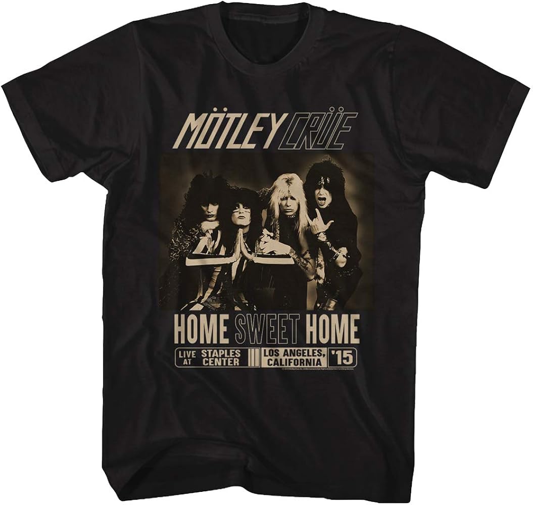 Amazon.com: American Classics Adult Motley Crue 1981 Heavy Metal