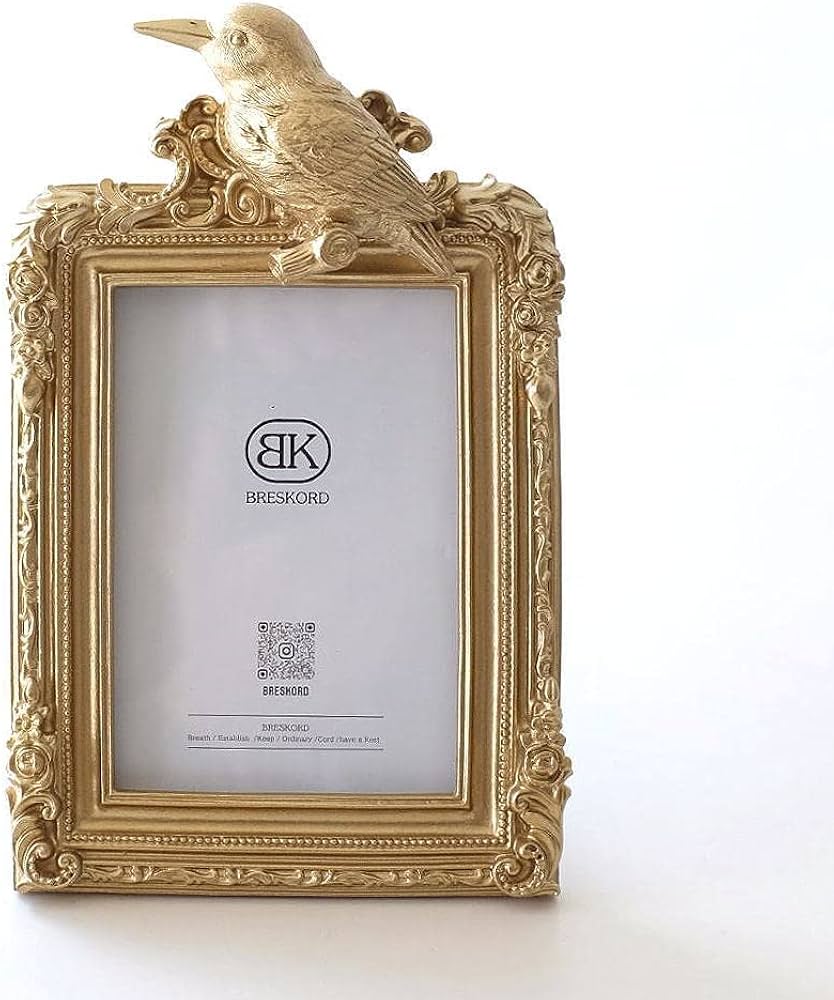 Amazon.co.jp: 写真立て 壁掛け 卓上 L判 可愛い エレガント 鳥