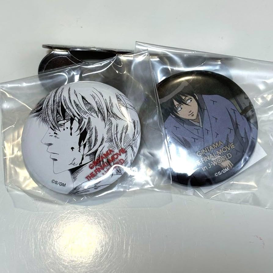 銀魂 坂田銀時 J-World 缶バッジセット
