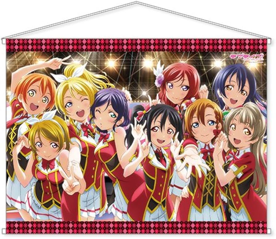 Amazon.co.jp: ラブライブ! μ's B1タペストリー : ホビー