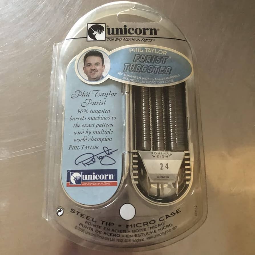 Unicorn PURIST Phase2 GOLDEN フィルテイラー 18g ダーツバレル
