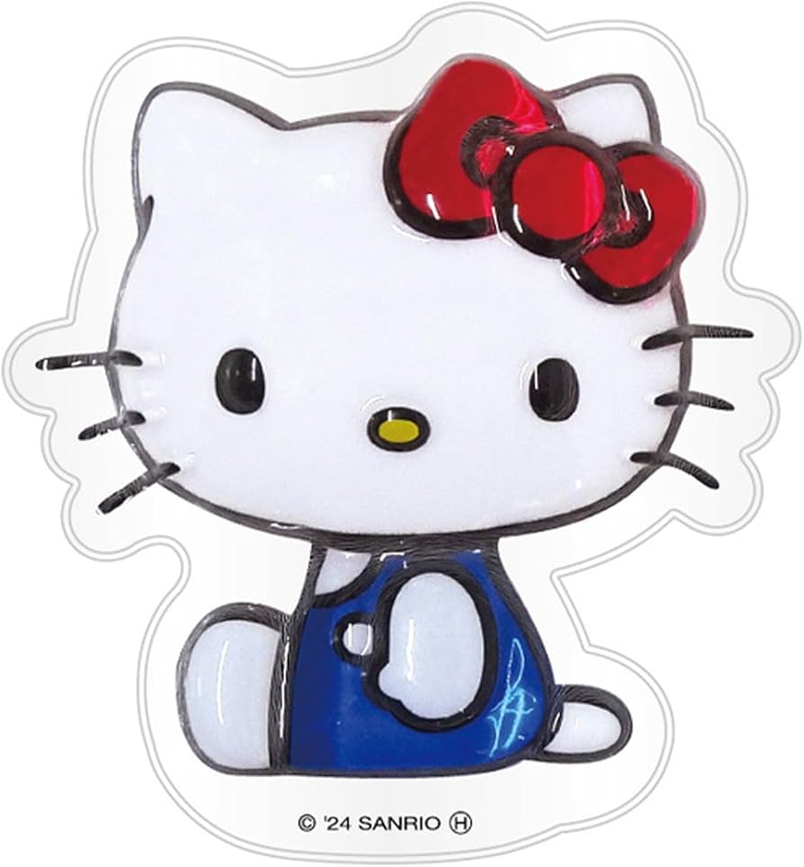 Amazon｜ケイカンパニー サンリオ ぷっくりったい ステッカー ハロー