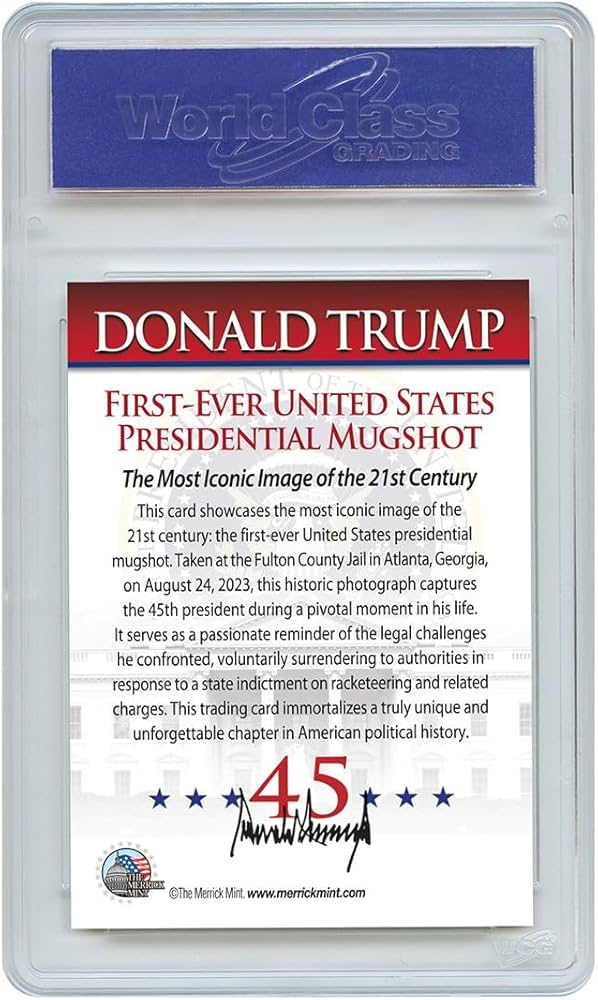 Amazon.co.jp: トランプマグショットコレクタートレーディングカード