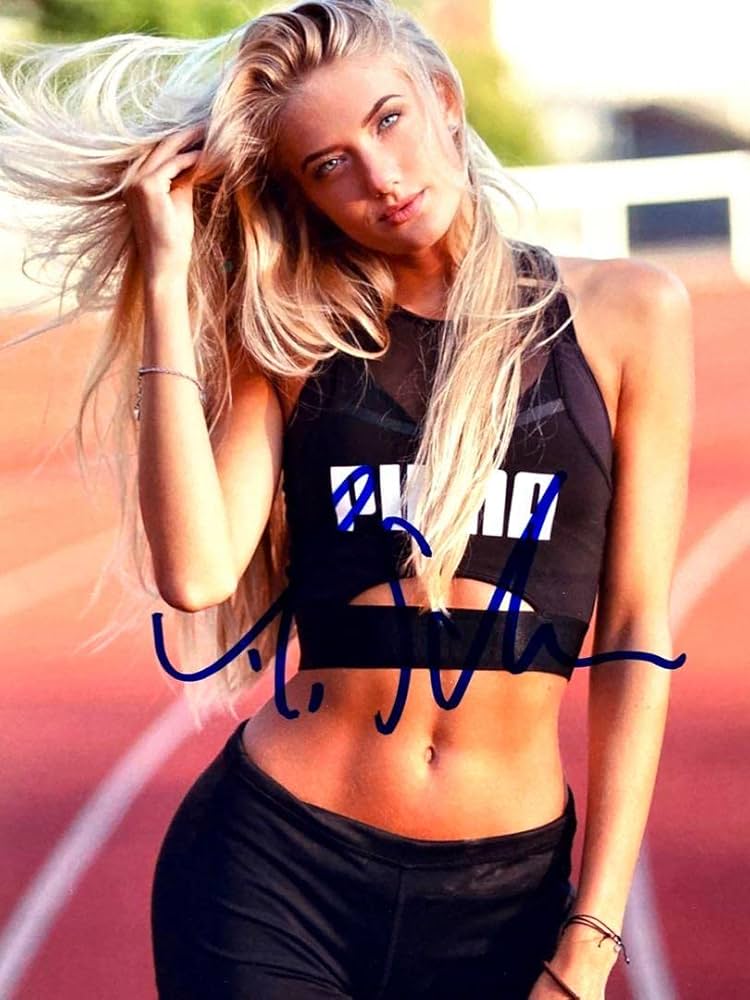 Amazon.co.jp: アリカ シュミット直筆サイン入り2Lサイズ写真‥ドイツの