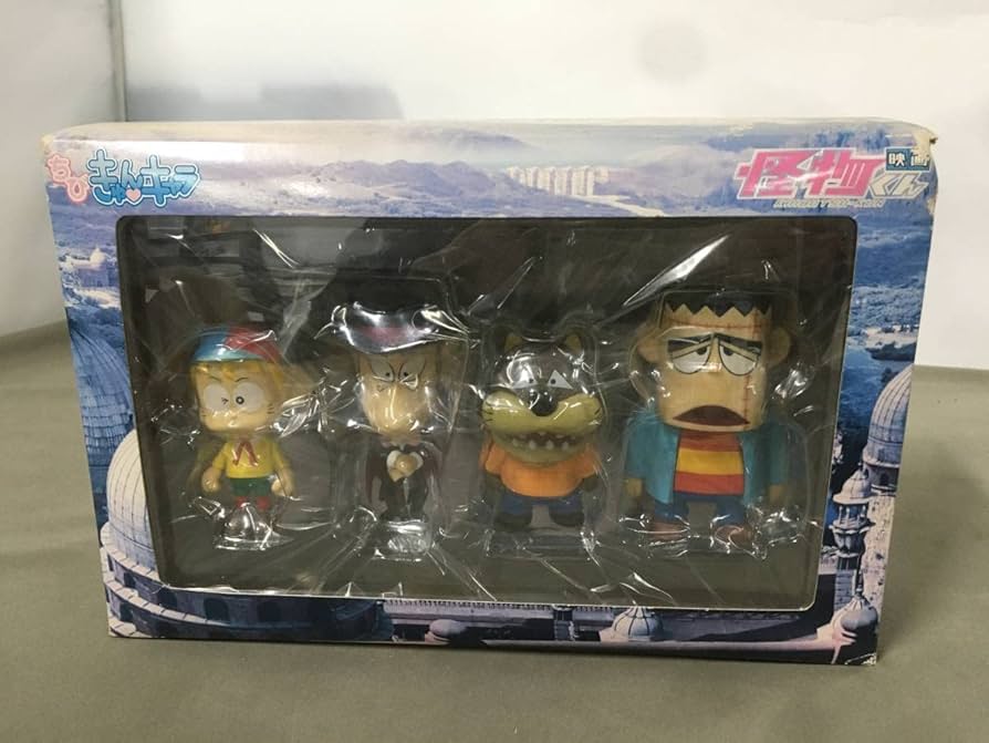 Amazon.co.jp: ○未 怪物くん ちびきゅんキャラ4体 映画 怪物くん