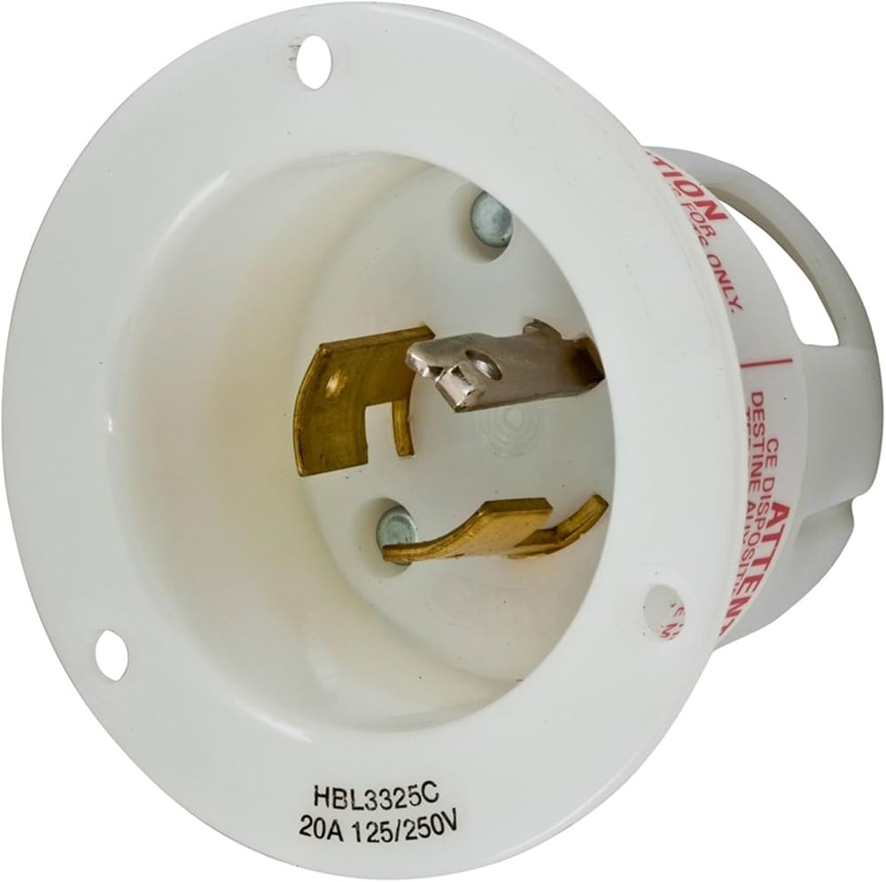 Amazon.com: Hubbell Wiring Systems Locking Devices, Twist-Lock