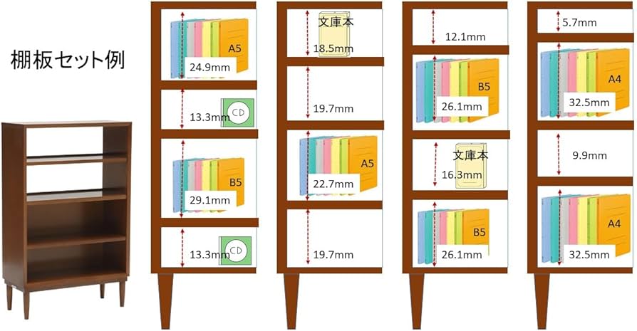 Amazon｜【カリモク正規品】カリモク60 シェルフ H36255NWK karimoku