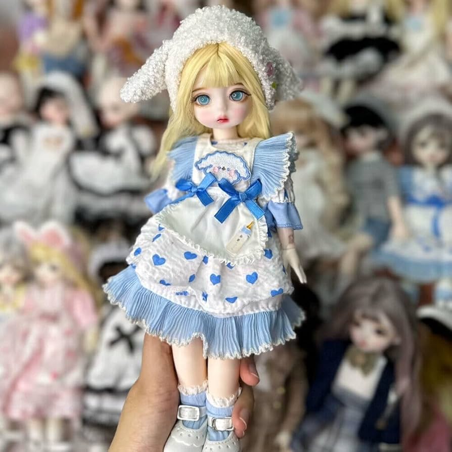 Amazon | BALOLO BJD ドール フルセット 1/6 球体関節人形 女の子 30cm