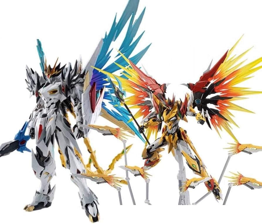 Amazon.co.jp: 摩動核 四神 MG 東方黄竜VS西方青竜 MNP-XH龍族シリーズ