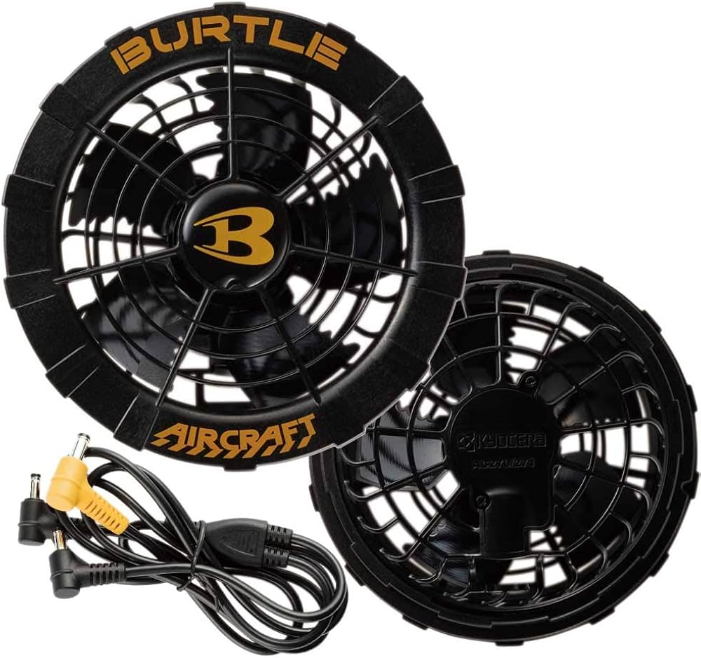 Amazon.co.jp: BURTLE Fan Unit Air Craft by Kyocera AC270 35, Black