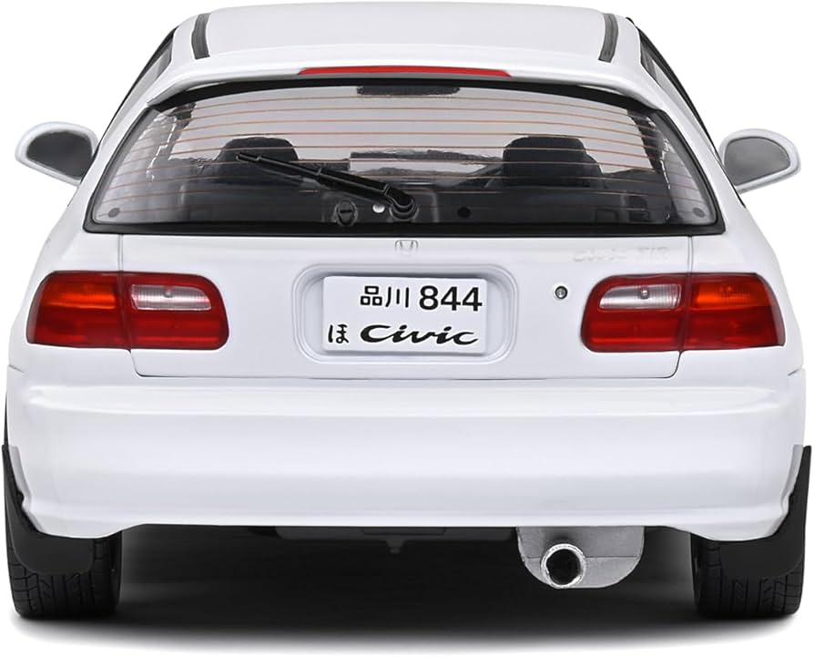 Amazon.com: SOLIDO 1:18 Honda Civic (EG6) White 1991 : Arts
