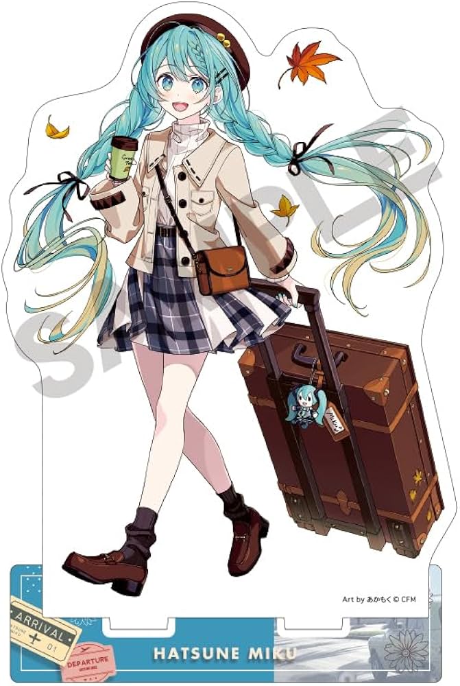 Amazon.co.jp: クラックス(CRUX) 初音ミク アクリルスタンド H160×W115