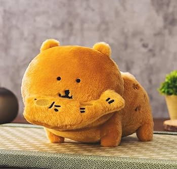 Amazon.co.jp: ナガノ ぬいぐるみ マスコット 木彫りのクマ 迎春かど