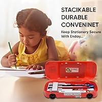 AneriDEALS Stylish Car Geometry Box on Wheels with Password Lock