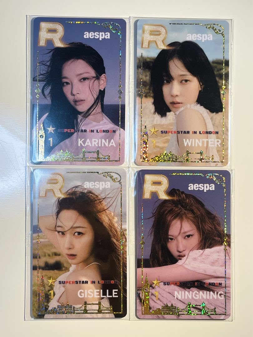 aespa ジゼル SMTOWN SUPERSTAR ロンドン 限定 トレカ