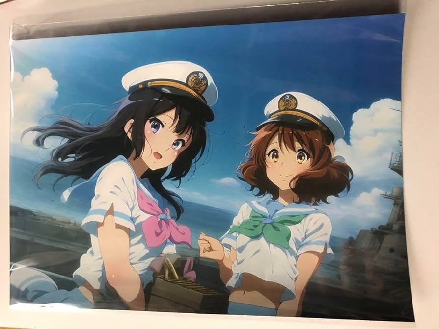 Amazon.co.jp: 黄前久美子 高坂麗奈 響けユーフォニアム A4 写真用紙