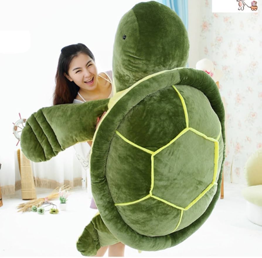 Amazon.co.jp: YABINA TOYS ぬいぐるみ 亀 カメ/かめ 特大クッション