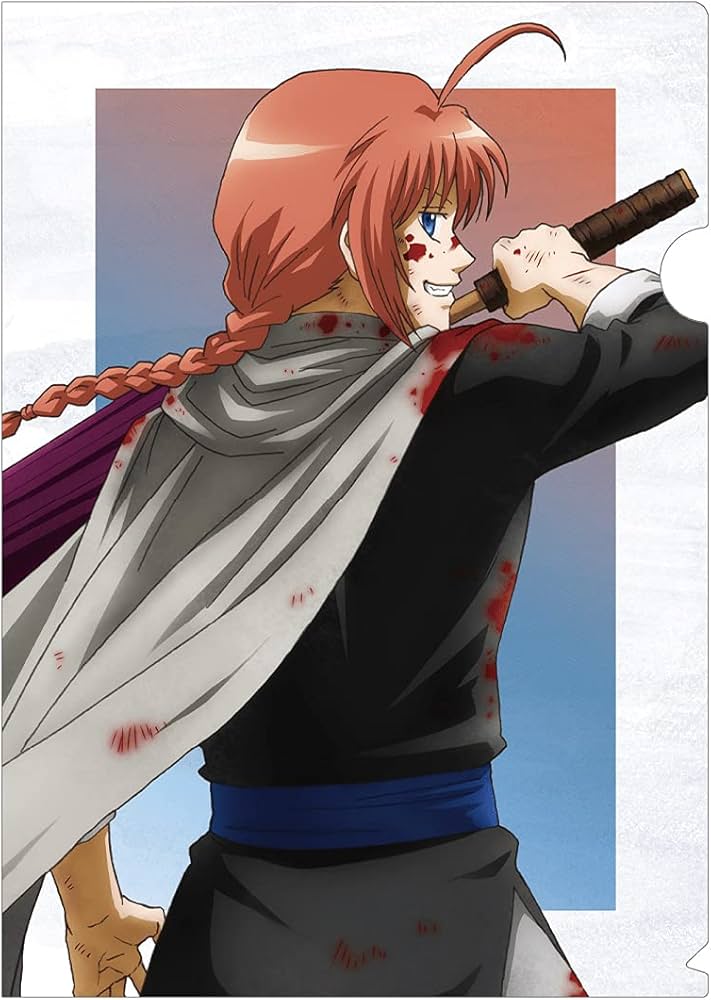 Amazon.co.jp: 銀魂 描き下ろしイラスト 神威 戦う背中ver. クリア