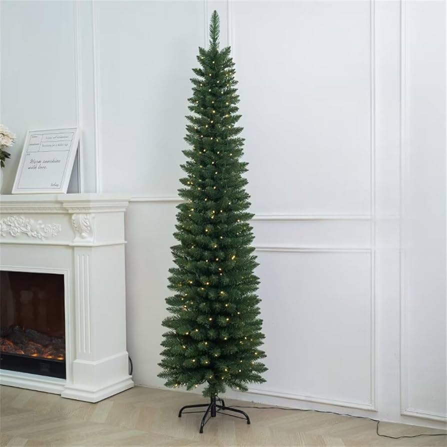 Amazon.co.jp: クリスマスツリー スリム 120cm 150cm 180cm 人工ツリー