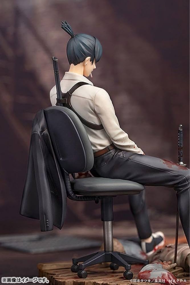 Amazon.co.jp: 、薄紙付チェンソーマン 早川アキ 17 完成品フィギュア